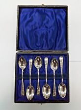 Solid silver teaspoons for sale  WOKING
