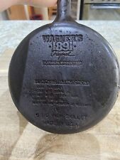 Warner 1891 skillet for sale  LEICESTER