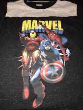 Camiseta MARVEL INFANTIL LG (10-12) Homem-Aranha Homem de Ferro Capitão América comprar usado  Enviando para Brazil