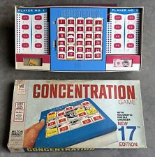 Concentration Board Game - 17th Edition - Milton Bradley for sale  Shipping to South Africa