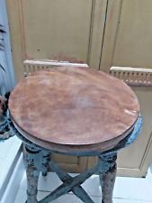 VINTAGE INDIAN WOODEN CHAPATI ROTI BOARD / CHAKLA BOARD for sale  Shipping to South Africa