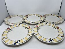 Homecraft Noritake Summer Estate Set of 5 Dinner Plates 9212 Ireland 10.75" for sale  Shipping to South Africa