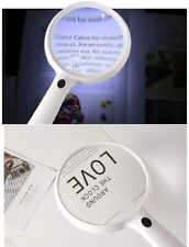 Handheld magnifier reading for sale  HOUNSLOW