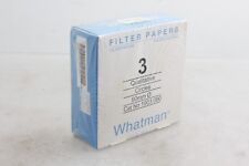 Whatman 2 cajas de papel de filtro cualitativo 1 ea grado 1 110 mm y 3 90 mm, usado segunda mano  Embacar hacia Argentina