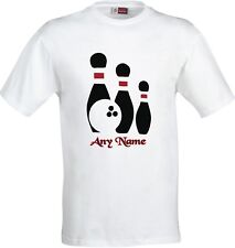 personalised bowling shirts for sale  YORK