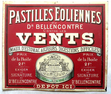 Ancienne tôle lithographiée d'occasion  Bar-le-Duc