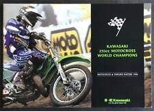 Kawasaki 250cc motocross for sale  LEICESTER
