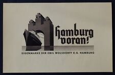 Antique label hamburg d'occasion  Expédié en Belgium