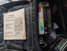 Camescope Samsung VP-L320 PAL Hi8 + sacoche + alimentation origine + 1 cassette d'occasion  Dun-le-Palestel