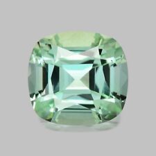 0.92cts GORGEOUS CUSHION CUT NATURAL AFGHANISTAN MINT GREEN TOURMALINE for sale  Shipping to South Africa