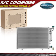 Condensador A/c Com Secador De Receptor com suporte para Ford Fiesta 2011 2012 2013 1.6L comprar usado  Enviando para Brazil