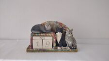 Lesley Anne Ivory Cats Desktop Calendar Ornament  for sale  Shipping to South Africa