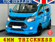 🇬🇧🌟 FORD TRANSIT CUSTOM 2012-2018 BONNET WIND DEFLECTOR PROTECTOR GUARD BRA for sale  Shipping to South Africa