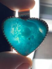 Gem Silica Heart Pendant Inspiration Mine 24ct AAA Grade Sterling Silver AZ for sale  Shipping to South Africa