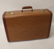 Maletín de equipaje marrón vintage carcasa rígida años 50....(13B) segunda mano  Embacar hacia Argentina