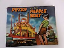 Peter on the Paddle Boat George Zaffo Animation 1946 1st Edition Moving Parts for sale  Shipping to Canada