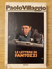 Paolo villaggio lettere usato  Torino