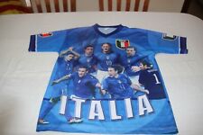 Usado, Camiseta de Fútbol Selección de Italia T/S DE COLECCIÓN Buffon Totti Cannavaro Forza segunda mano  Embacar hacia Argentina