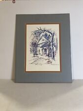 Vintage water color for sale  Wittmann