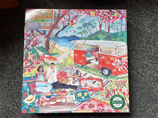 eeBoo 1000 piece jigsaw puzzle "Camper Life", completed once from new for sale  Shipping to South Africa