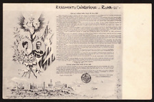 Cartolina dei reali usato  Genova