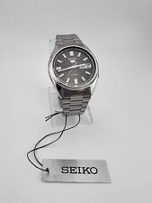 Relógio masculino Seiko 5 automático mostrador preto aço inoxidável SNXS79K comprar usado  Enviando para Brazil
