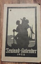 1928 neulandkalender goesch gebraucht kaufen  Senftenberg
