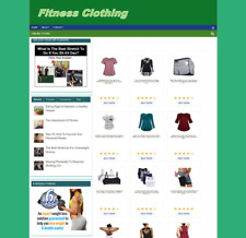 Fitness clothing website for sale  LONDON