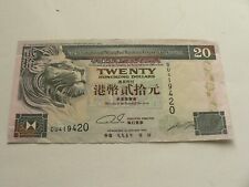 Billete de 20 dólares de Hong Kong 1995 segunda mano  Embacar hacia Argentina