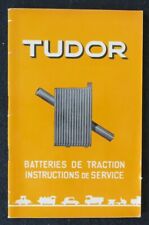 Catalogue tudor batterie d'occasion  Nantes-