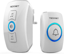 Tecknet wireless doorbell for sale  HUDDERSFIELD