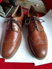 Mens brown brogues for sale  EASTBOURNE