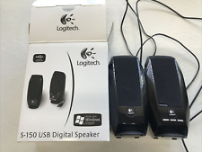 Logitech S150 USB Speakers with Digital Sound Computer TESTED for sale  Shipping to South Africa