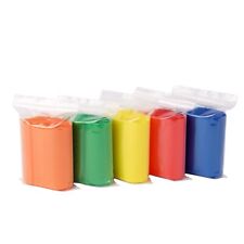 100X sacos de plástico coloridos com zíper sacos de joias sacos de armazenamento pequenas coisas comprar usado  Enviando para Brazil