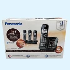 Teléfono inalámbrico Panasonic Link2Cell con contestador automático digital KX-TG744 NUEVO segunda mano  Embacar hacia Argentina