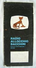 radio allocchio baccini mod 405 usato  Milano
