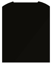 black splashback 60cm for sale  NORMANTON