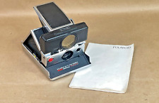 Câmera Land Polaroid SX-70 SONAR foco automático com livreto de informações - Funciona comprar usado  Enviando para Brazil