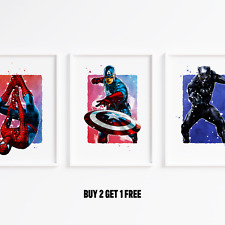 Superhero marvel art for sale  NEWTON ABBOT