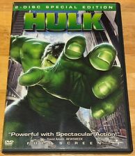 Hulk DVD 2003 Tela Cheia 2 Discos Edição Especial Ang Lee Jennifer Connelly Bana, usado comprar usado  Enviando para Brazil