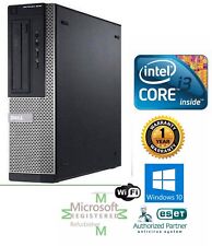 Dell Desktop PC Computer Intel Quad Core i3 Windows 10 pro 64 500GB HD 16gb Wifi comprar usado  Enviando para Brazil