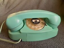 Usado, Telefone de brinquedo vintage Brumberger rotativo azul água como telefone princesa - Não testado comprar usado  Enviando para Brazil