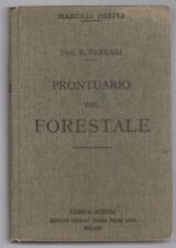 Prontuario del forestale. usato  Italia