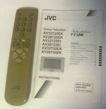 Telecomando TV JVC RM-C55 AV24/28/32, WT/S2/WL/CT, 5EK/2EK/1EK/1E/S + manuale usato  Spedire a Italy