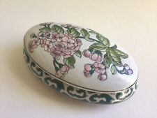 Oval porcelain trinket for sale  Westlake