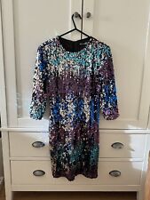 Multicoloured sequin dress for sale  ASHFORD