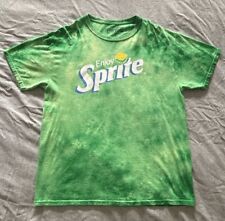 Usado, Camisa tingida verde marca Sprite Soda Coca Cola tamanho grande G comprar usado  Enviando para Brazil