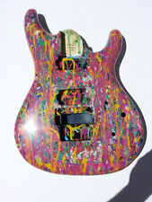 Corpo de guitarra de substituição para Ibanez JS - Pintado sob medida - "Parede de chiclete" comprar usado  Enviando para Brazil