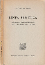 Linfa semitica. contributo usato  Italia