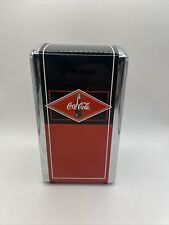 Dispensador de servilletas retro vintage de Coca-Cola metal comedor de Coca-Cola publicidad  segunda mano  Embacar hacia Argentina